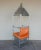1950s Industrial Aluminum Crane or Airplane Hoist Canopy Chair For Sale - Image 4 of 13