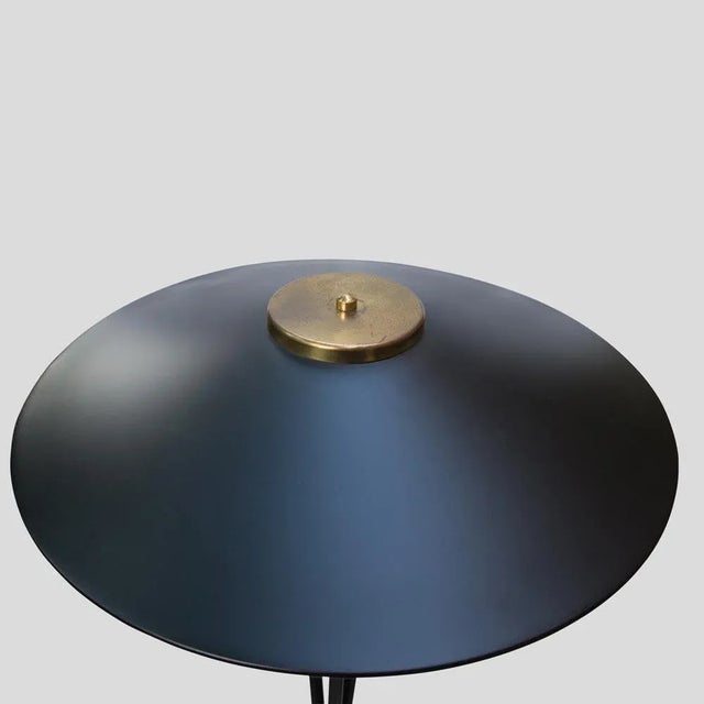 Space Ship Shaped Floor Lamp from Stilnovo, Italy, 1950s For Sale - Image 3 of 6
