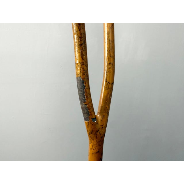 1930s Art Deco Sculptural Coat Rack with Hat Stand, France, 1930s For Sale - Image 5 of 8