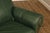 Late 20th Century Green Leather Sleeper Sofa with Nailhead Trim For Sale - Image 5 of 18