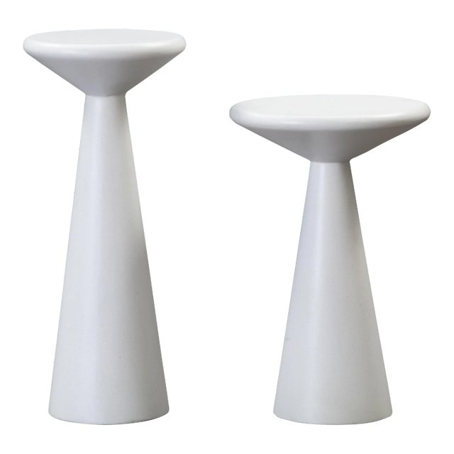 Gianna Concrete Accent Tables - Set of 2 For Sale
