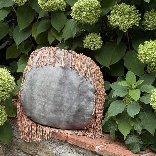 Early 21st Century Yvonne Cushion by Sohil Design For Sale - Image 5 of 7