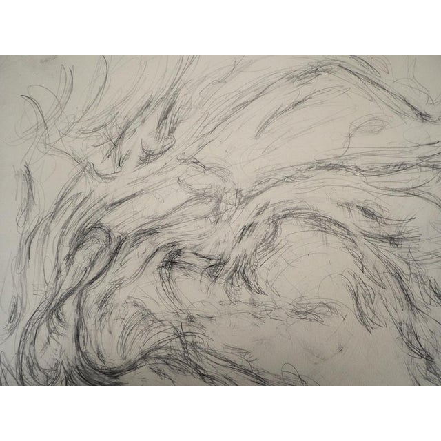 Alberto Giacometti (1901-1966) (after) The Alps Lithograph after a drawing by the artist Titled lower right On thick paper...