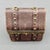 Glass Travel Set with Lined Suitcase and Antique Perfume Bottles, 1850s, Set of 3 For Sale - Image 7 of 8
