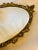 Rococo Vintage Ormolu Oval Mirror Vanity Tray For Sale - Image 3 of 13