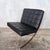 Mid-Century Black Leather & Chrome Barcelona Chair For Sale - Image 9 of 11