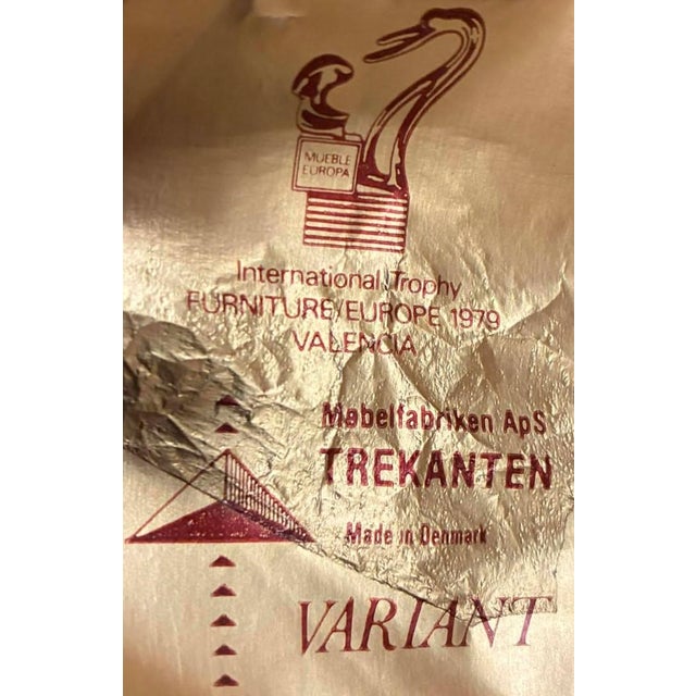 Danish Modern Trekanten “Variant” Drafting Desk – Adjustable Teak Workstation – Made in Denmark For Sale - Image 4 of 4