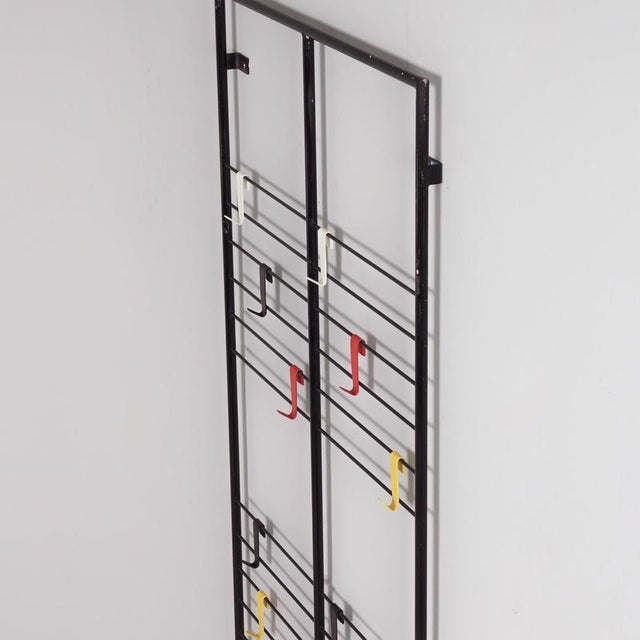 Wall Coat Rack by Coen De Vries for Devo, 1950s For Sale - Image 3 of 9