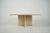 Beige Italian Coffee Table in Travertine, 1980s For Sale - Image 8 of 8