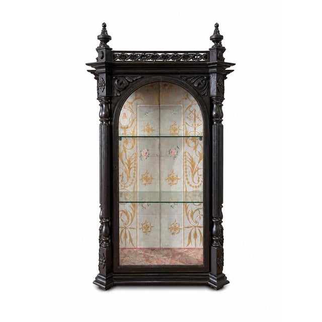 Portuguese Oratory of Queen Mary In Vinhatico Wood - 19th Century For Sale - Image 6 of 6