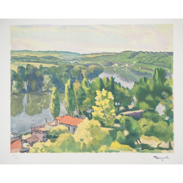 Modern Albert Marquet, La Frette Sur Seine, Lithograph For Sale - Image 3 of 5