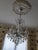 Metal 1900s Schonbek Silver Crystal Chandelier For Sale - Image 7 of 8