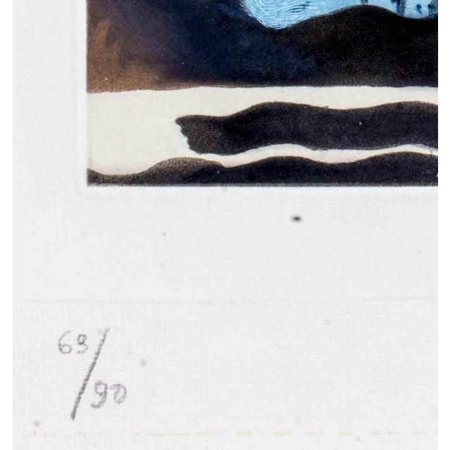 Georges Braque, Migration Etching by Georges Braque, Signed Cubist Edition, 1962, Etching For Sale - Image 4 of 4