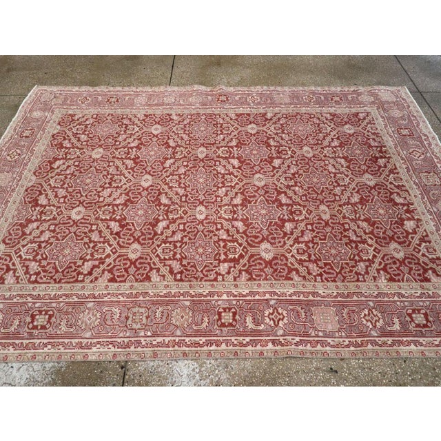 Galerie Shabab Collection Mid-20th Century Handmade Turkish Anatolian Accent Rug For Sale In New York - Image 6 of 10