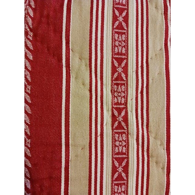 French Country Vintage Quilt by Restoration Hardware King/Queen and Shams, Sturdy and Heavy For Sale - Image 3 of 7