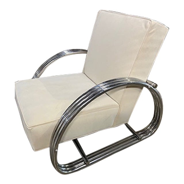 Theodore Alexander Hudson St. Lounge Chair For Sale