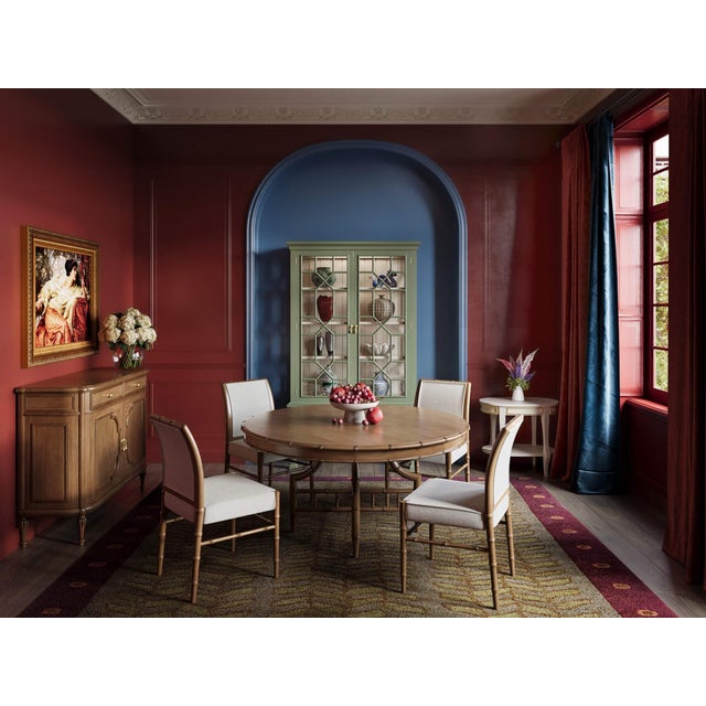 Chippendale Style Two-Door China Cabinet For Sale - Image 12 of 14