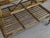 Scandinavian Rattan, Raffia and Glass Serving Cart, 1960s For Sale - Image 13 of 14
