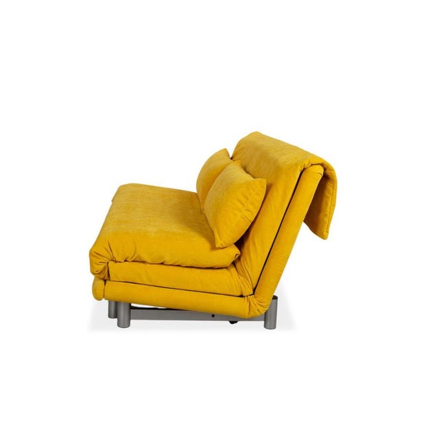 Textile Yellow Fabric Multy Three-Seater Sofa with Manual Sleeper Function from Ligne Roset For Sale - Image 7 of 11