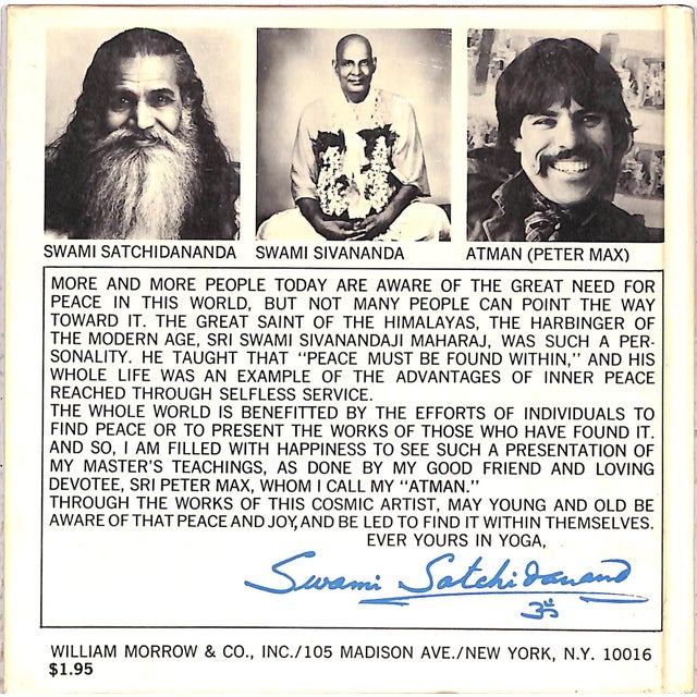 "Thought, With the Words of Swami Sivananda, Himalayas" 1970 Max, Peter For Sale - Image 4 of 8