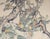 Paint Huge 5' 8" Signed Asian Watercolor Painting on Silk - Professionally Joined Screen Panels For Sale - Image 7 of 12