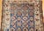 19th Century Persian Kurdish Bidjar Runner Rug, Hand-Knotted Wool, All Over Geometric Pattern, Blue & Ivory, 4x8 For Sale - Image 10 of 14