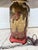 Late 20th Century Vintage Handmade Louisiana Cypress Swamp Scene Pottery Table Lamp For Sale - Image 5 of 11