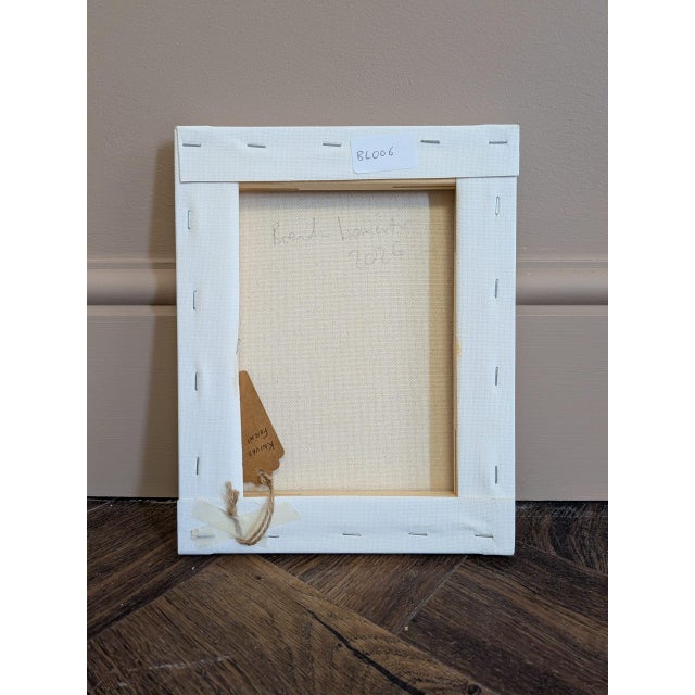 Textile 2026 Contemporary 'Knives and Forks No.6' Minimalist Still Life Oil Painting by British Artist Brendan Lancaster, Unframed For Sale - Image 7 of 7