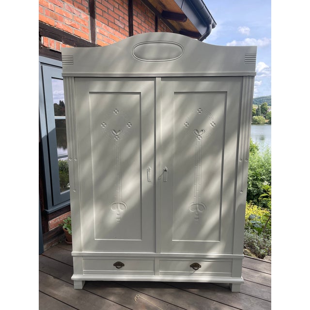 Antique Oak Cabinet, 1890s For Sale - Image 17 of 18