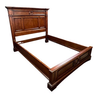 Ethan Allen Queen Cherry Bed For Sale