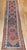 Terra Cotta 19th Century Persian Kurdish Runner Rug, Hand-Knotted Wool, Geometric Medallion Pattern, Terracotta & Navy, 3x12 For Sale - Image 8 of 16