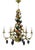 Huge Floral 6-Light Fruit Strand Hanging Lamp by Hans Kögl, Germany, 1970s For Sale