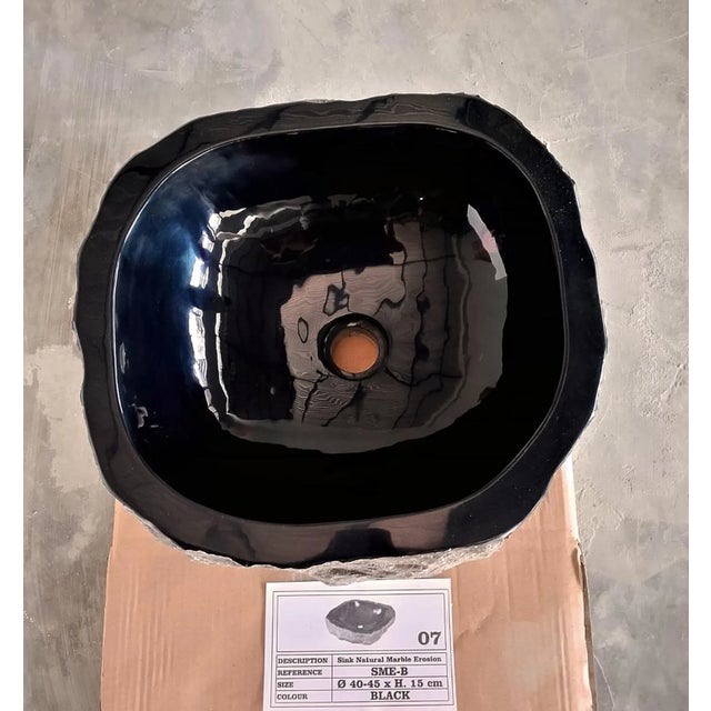 Raw texture & Timeless elegance. Crafted from premium marble, our Erosion Vessel Sink offers a stunning blend of rugged...