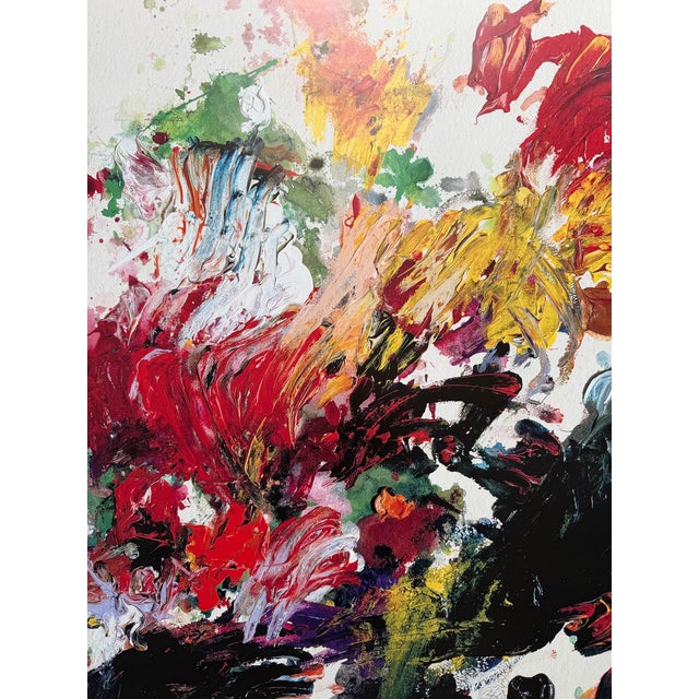 Cy Twombly (1982-2011), Untitled, 1990, Exhibition Poster For Sale - Image 6 of 7