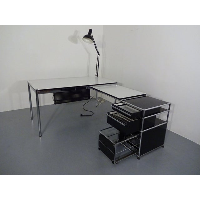 Large Desk by Fritz Haller and Paul Schärer for USM Haller, Switzerland, 1990s For Sale - Image 7 of 18