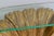 Camel Italian Hollywood Regency "Sheaf of Wheat" Console Table, by Franco Chelini in the 1970s. For Sale - Image 8 of 10