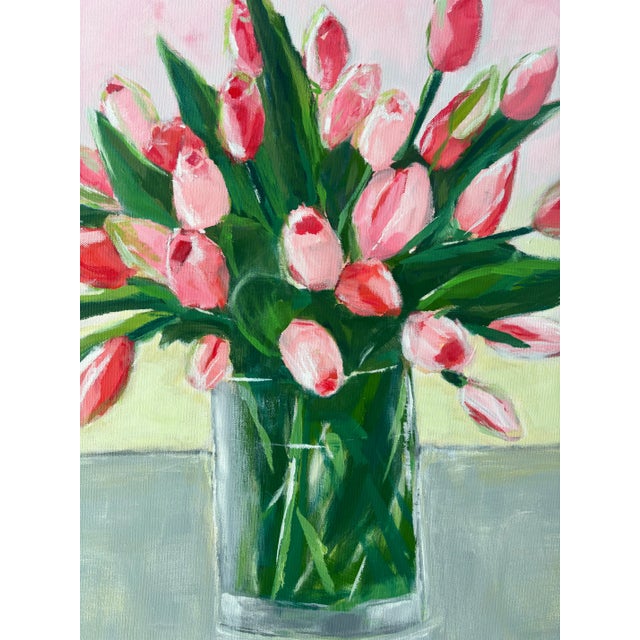"Forever Spring" Original Floral Still Life Acrylic Painting by Linda McDonough For Sale - Image 12 of 12