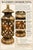 Mid 20th Century Chinoiserie Lighted Ceramic Table Lamp With Black Shantung Shade For Sale - Image 11 of 11