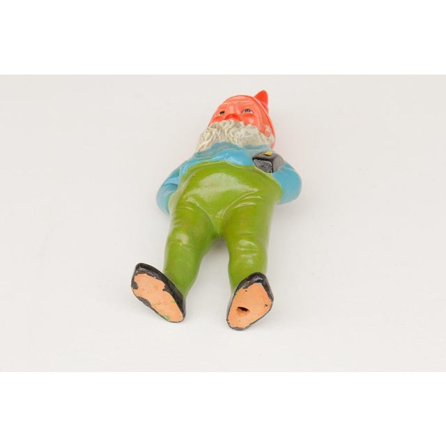Ceramic Terracotta Garden Gnome by VEB, 1970s For Sale - Image 7 of 11