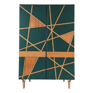 Vintage Wardrobe in Ash by Francisek Mezulanik, 1970s For Sale