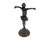 1910s Antique 1916 Art Nouveau Jessie McCutcheon Raleigh the Good Fairy Bronze Statuette on Wooden Base For Sale - Image 5 of 10