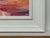 Sunset Study - Pink & Orange Miniature Abstract Landscape Art by British Artist 2025 For Sale - Image 18 of 18