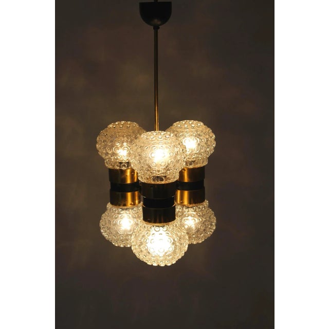 Mid-Century Modern Pendant Lamp from Napako, 1970s For Sale - Image 11 of 17