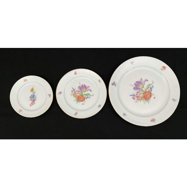 1980s 1980s Exceptional Set of Furstenberg “Ancestral Dresden” China - 71 Pieces For Sale - Image 5 of 16