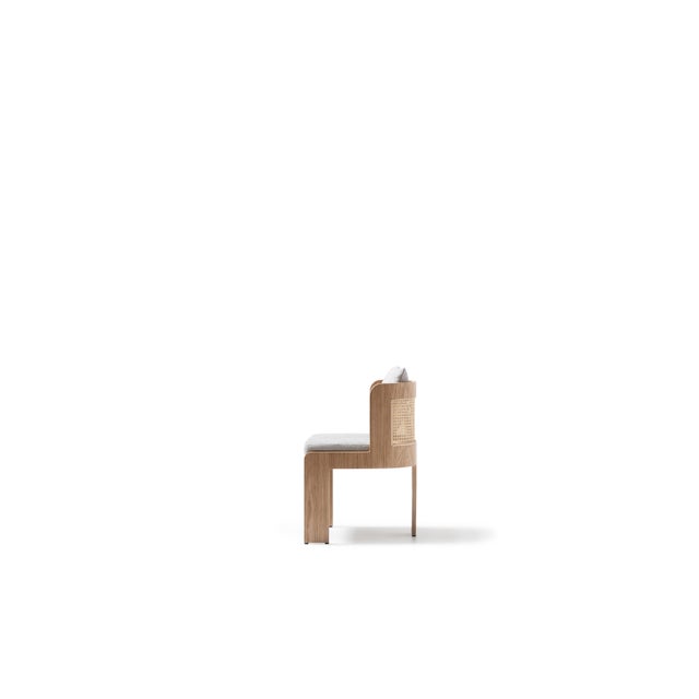 Contemporary Teddy Dining Chair For Sale - Image 3 of 5