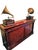 Exquisite Louis XVI Mahogany and Walnut Buffet a masterclass in Neoclassical elegance and craftsmanship. Crafted from...