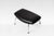 Set of EJ100 Ox Lounge Chair and Ottoman in Black Leather by Hans J. Wegner for Erik Jørgensen, 1980s For Sale - Image 4 of 12