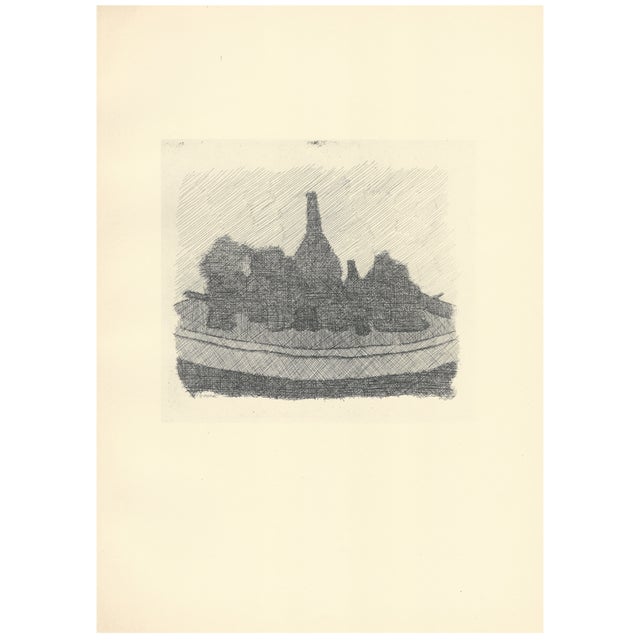 Giorgio Morandi, Various Objects on a Table, 1931-1957, Lithograph For Sale