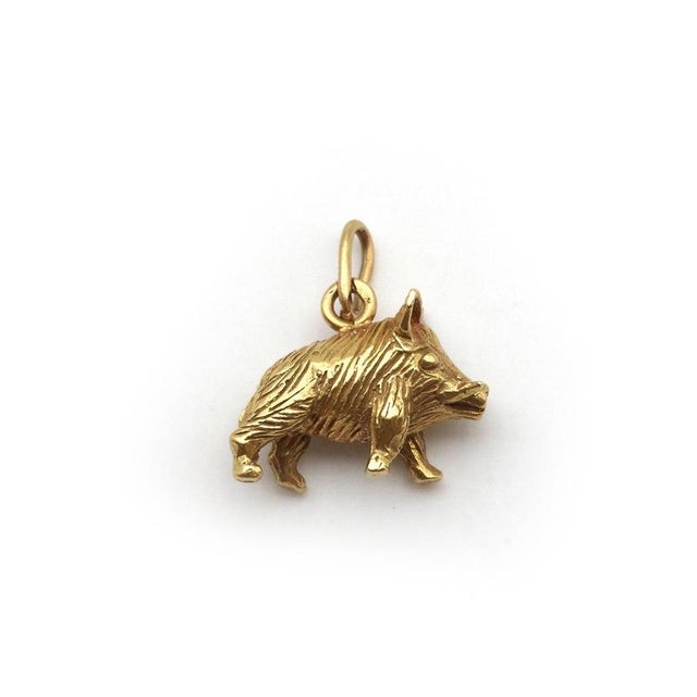 Mellerio Wild Boar Charm Pendant For Sale - Image 3 of 9
