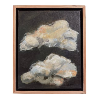 Oil Painting on Canvas "Clouds" by Danka Krol For Sale